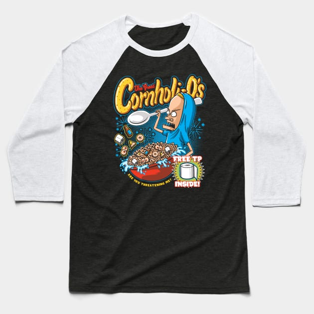 Cornholio's Baseball T-Shirt by Punksthetic